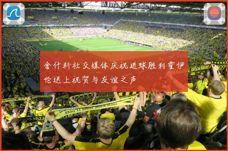 舍什科社交媒体庆祝进球胜利霍伊伦送上祝贺与友谊之声